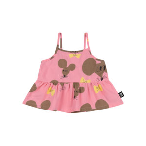 pink mouse kids top
