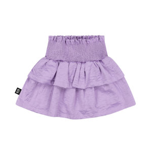 lavender smocked skirt kids back